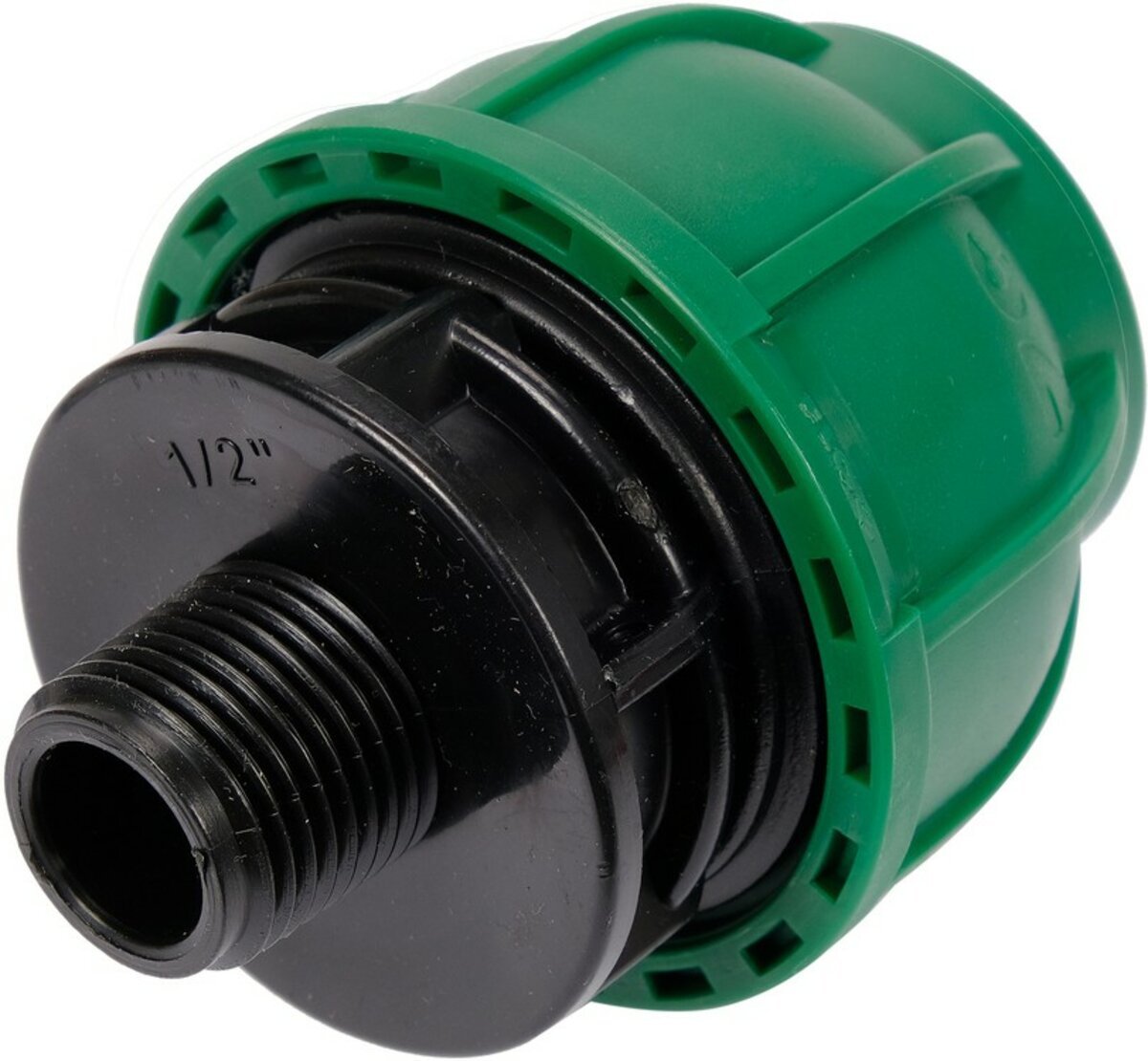 FLO Муфта до водяних пластикових труб з зовн. різьбою 32 мм- 1/2" поліпропіленова, для тиску 1 MPa |