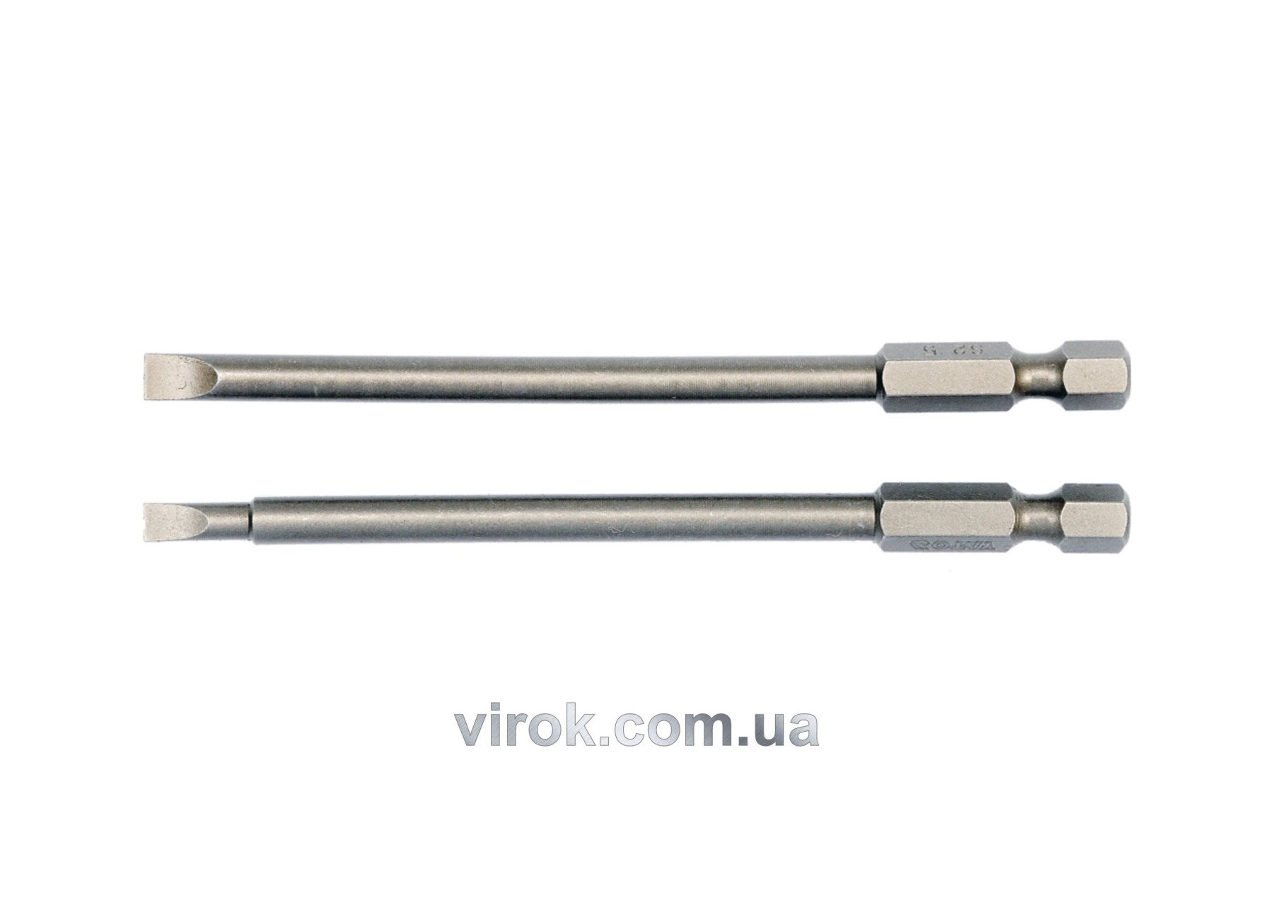 YATO Насадка викруткова YATO : шліц SL4 ,SL5 x 100 мм. Набір 2 шт.  | YT-0484