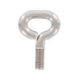 Рым-винт с овальным кольцом 10х55, нержавеющая сталь А2 (AISI 304)