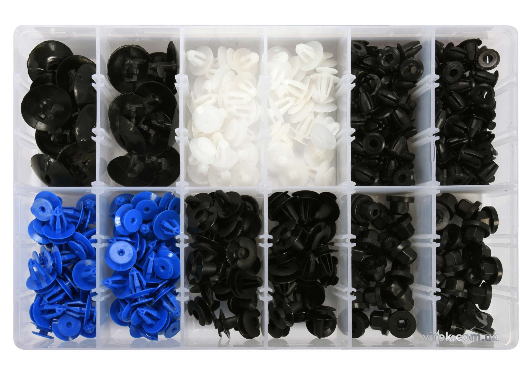 YATO Шпинки для автосалоної обшивки OPEL YATO, різні, 6 типорозмірів, 300 шт.  | YT-06652