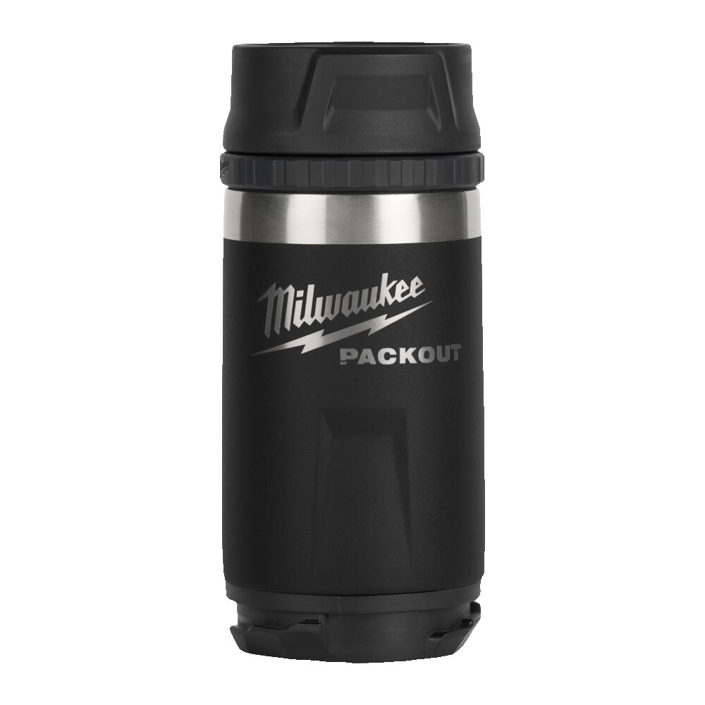 MILWAUKEE Термочашка PACKOUT Sip Lid, 355мл черная | 4932498978
