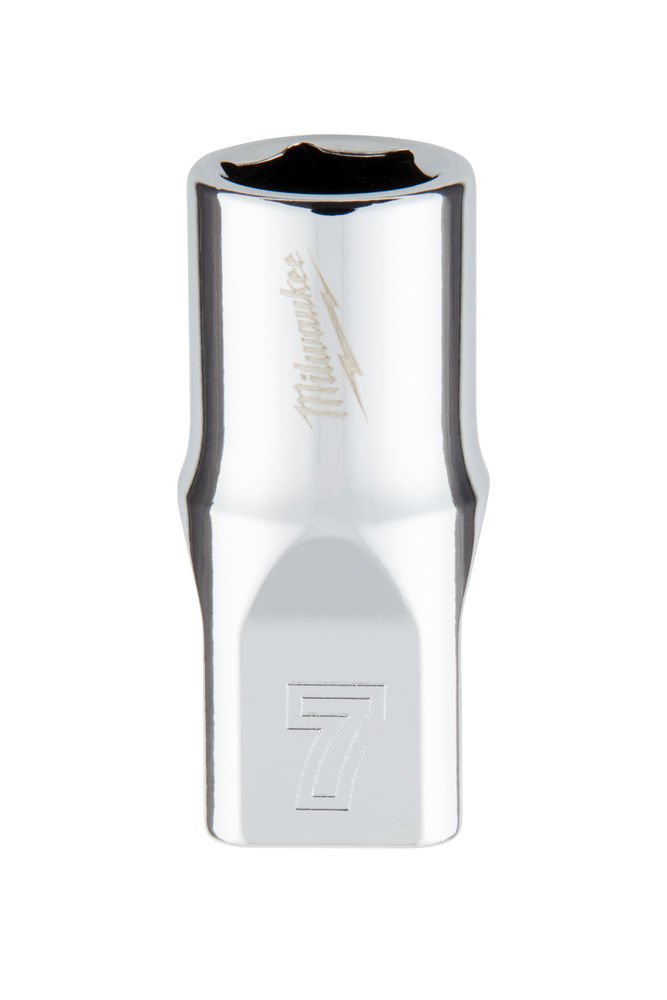 MILWAUKEE Головка хромована метрична 1/4'', 7мм | 4932478315