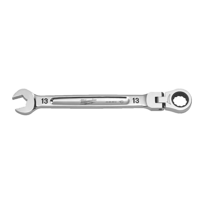 MILWAUKEE Комбинированный ключ MAX BITE™ с трещоткой и шарниром - 13 мм (1 шт) | 4932480186
