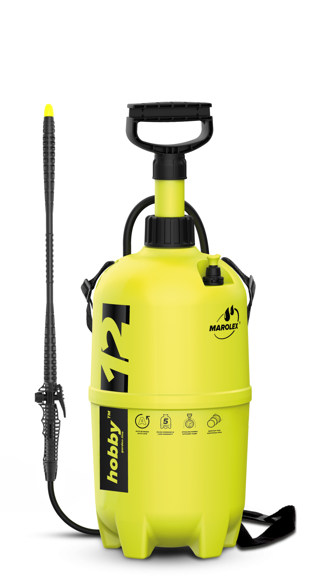 MAROLEX Оприскувач ранцевий HOBBY, 12 л (S024.111) | S174.121