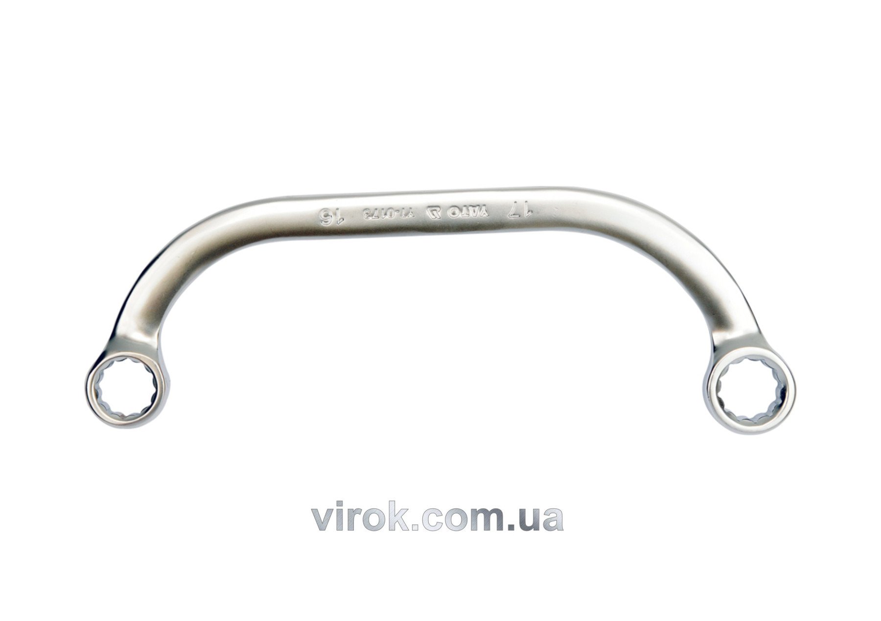 YATO Ключ накидний YATO : тип "C", Cr-V, М= 16х17 мм, L= 220 мм  | YT-0173