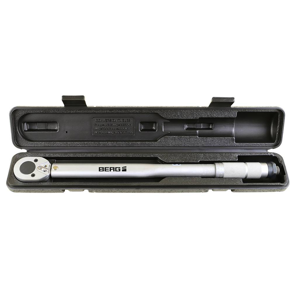 Динамометричний ключ 1/2, від 28 до 210 Нм, Cr-V Berg | 52-145