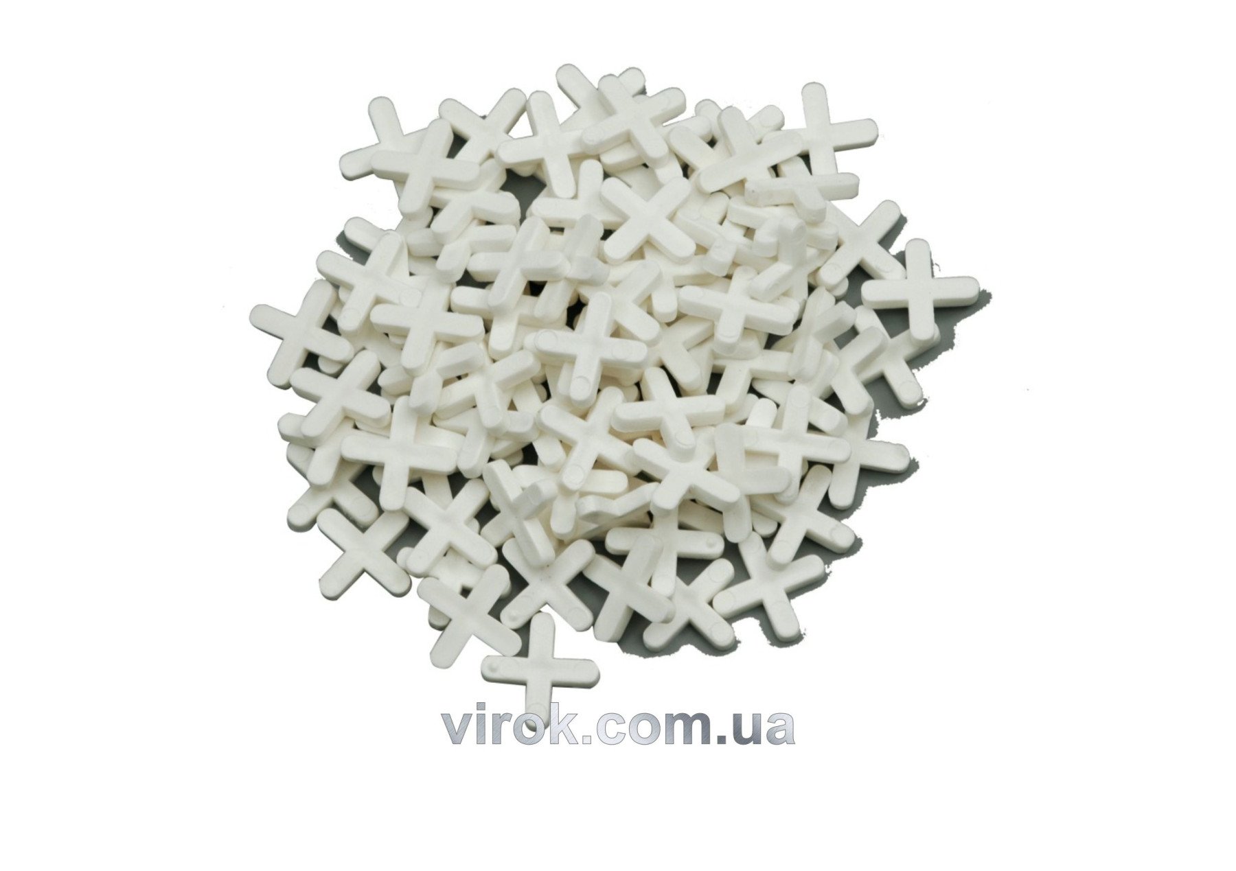 VOREL Хрестики для плитки : 8 мм. 30 (Уп/Шт.)  | 04668