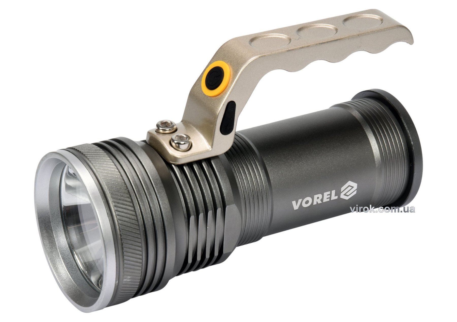 Ліхтар CREE XM-LM світлодіодний VOREL: 10Вт, 500lm, живлення-3 ААA бат, Ø=65x155 мм, 3 режими(DW)