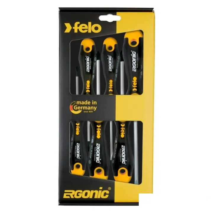 Набор отверток FELO силовых ударных ERGONIC 5 шт, (45095248)