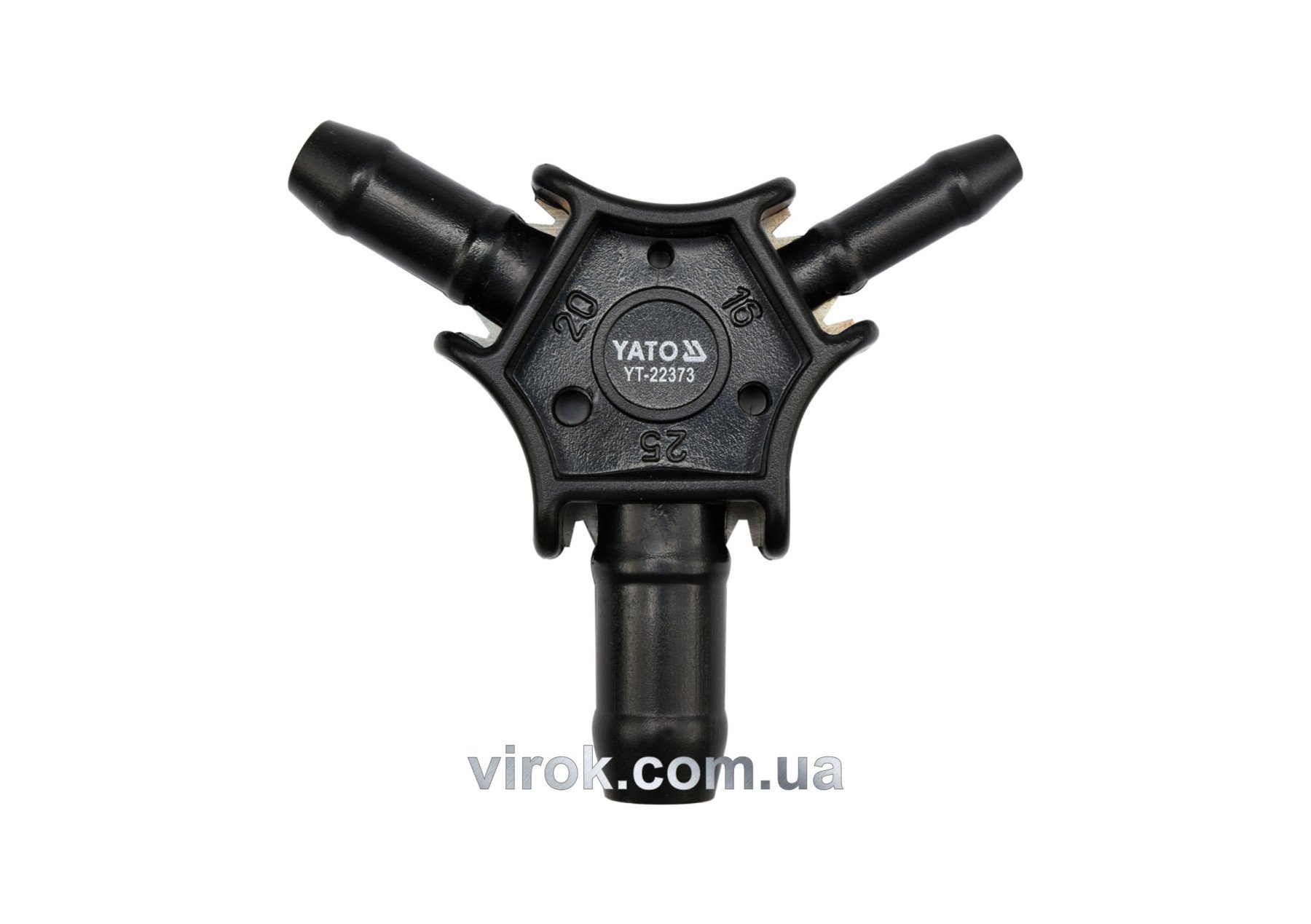 YATO Калібратор трійник для труб PEX-AL-PEX або PERT-AL-PERT Ø= 16, 20, 25 мм  | YT-22373