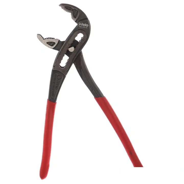 Переставні кліщі FELO 240 мм, захват 50 мм, ширина губок 8 мм, хром-ванадієва сталь. (89502540)