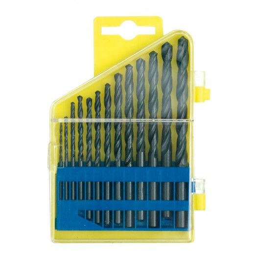 STHOR Набір свердл по металу HSS, Ø= 1,5 - 6,5 мм, 13 шт.  | 22130