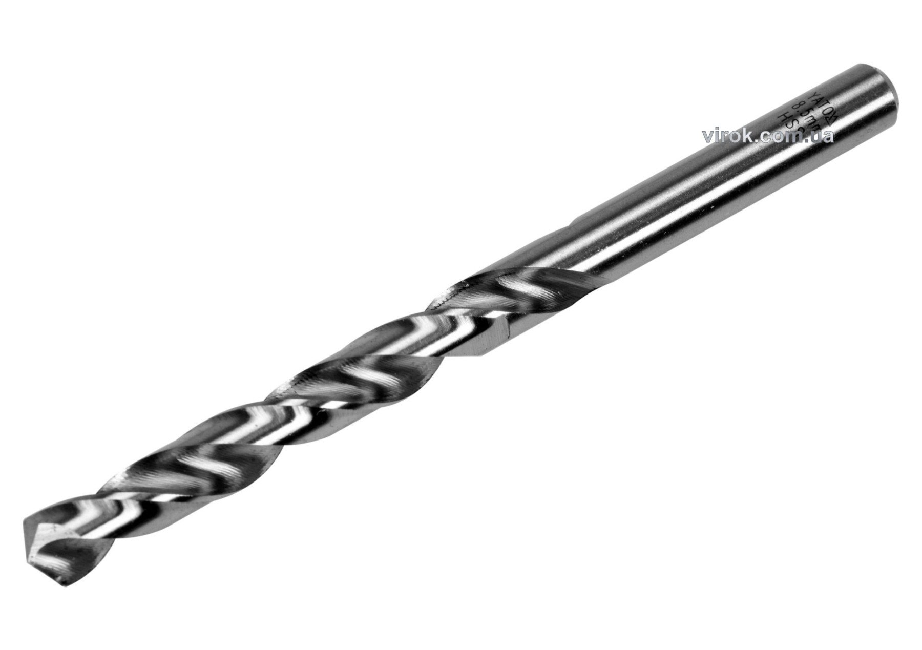 YATO Свердло по металу YATO HSS 4241 PREMIUM, Ø=8,5 х115мм до нержавіючої і високолегов. сталі, литв
