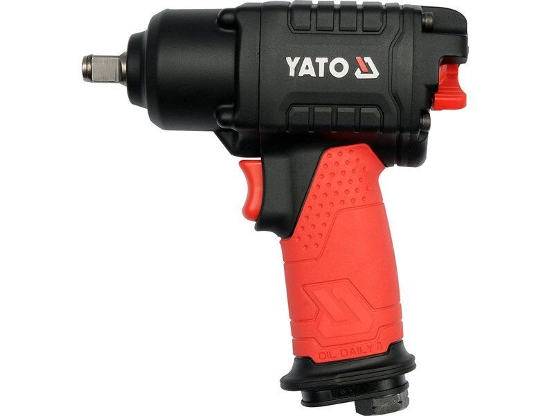 YATO Гайковерт ударний пневматичний YATO : квадрат 1/2", F=570 Nm  | YT-09505