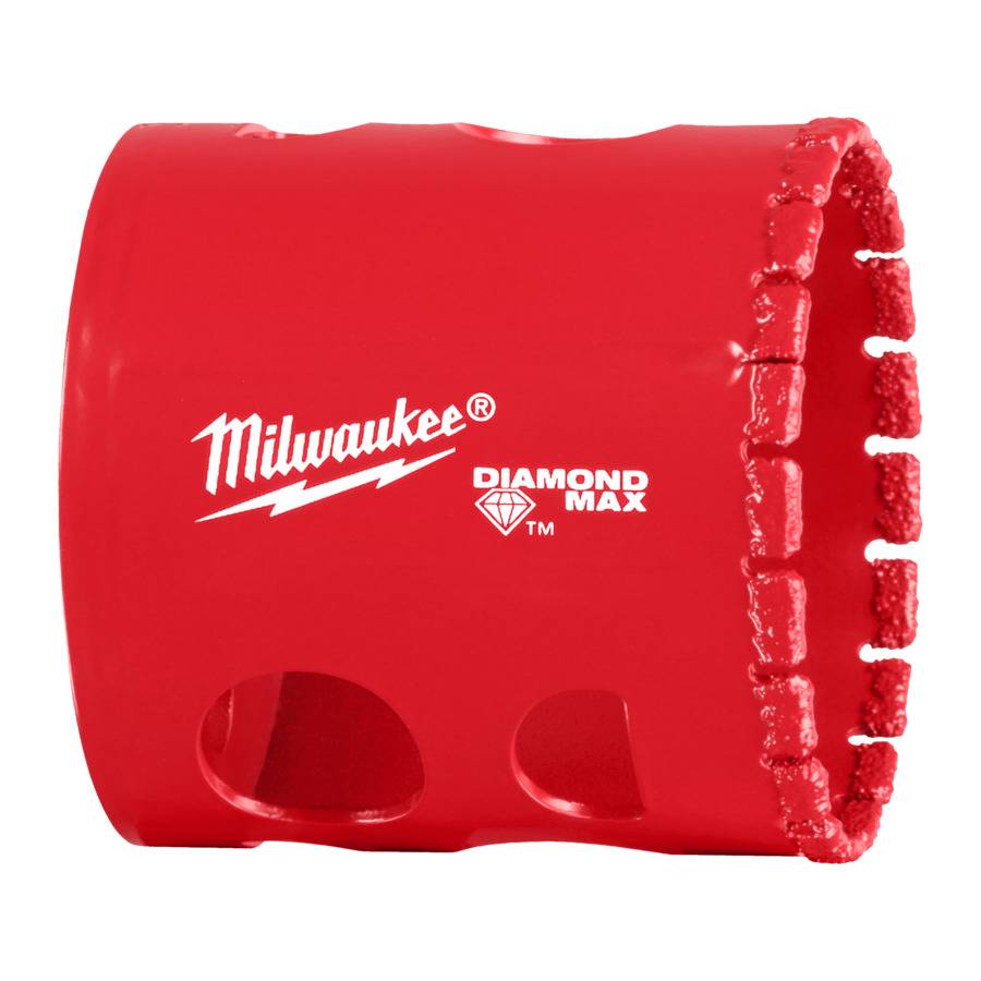 MILWAUKEE Коронка алмазна Diamond Plus/Max, діаметр 44мм (5/8''х18) (свердління з водою)