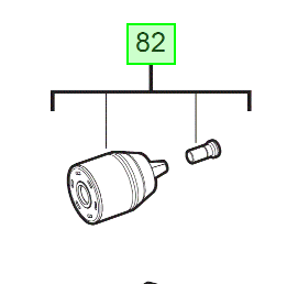 MILWAUKEE Безключевий патрон для M18FPD3