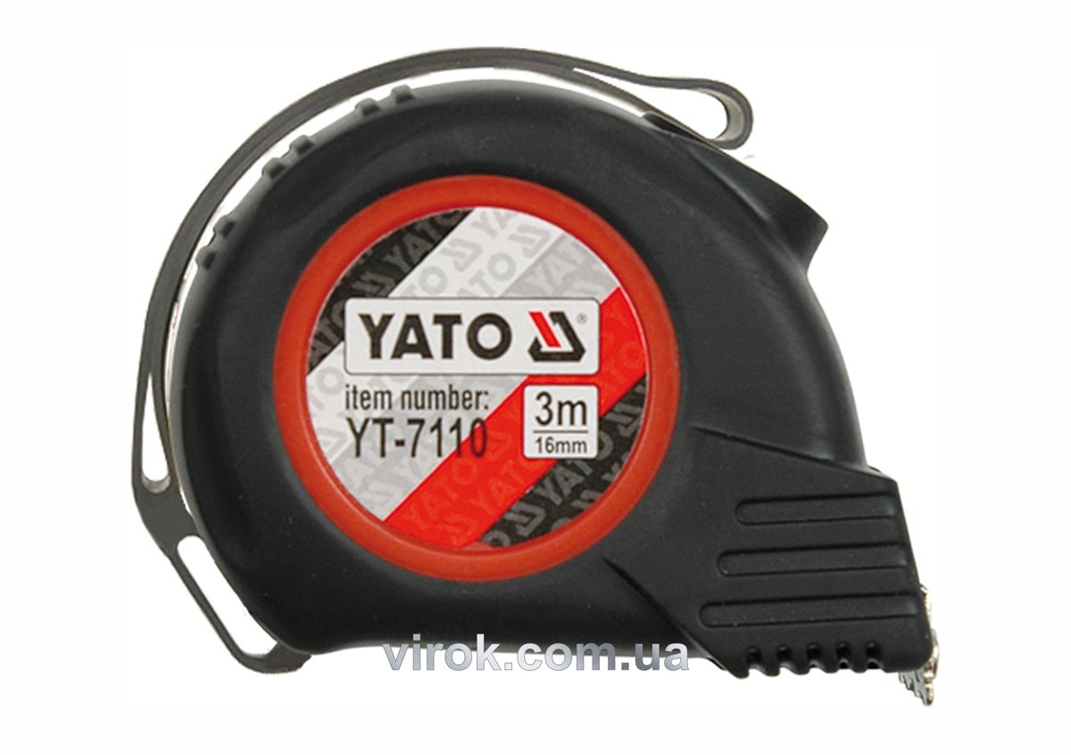 YATO Рулетка 16мм х 3м YT-7110