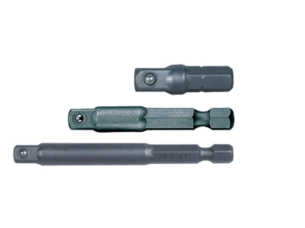 KING TONY Набор переходников 3/8 дюйма, 50 мм, для шуруповерта( 1/4">3/8") | 7703-50