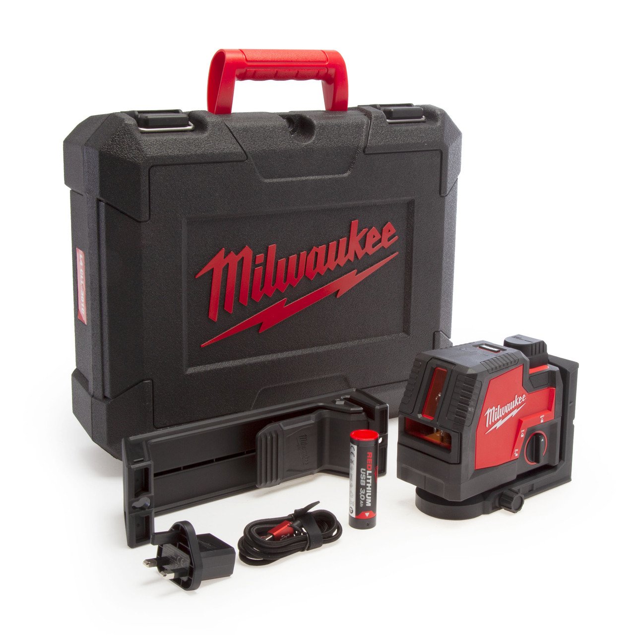 MILWAUKEE Нівелір лазерний лінійний акумуляторний , L4 CLL-301C | 4933478098