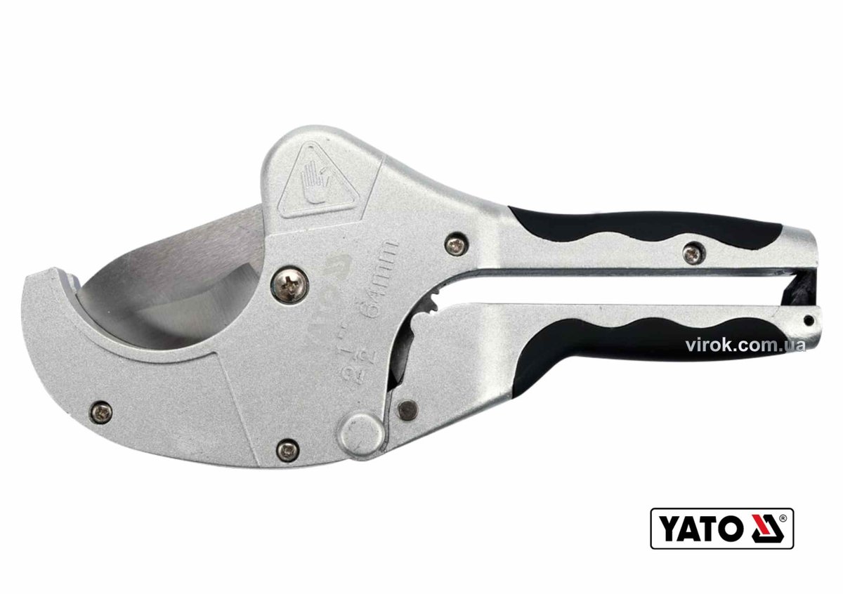 YATO Труборіз для ПВХ труб YATO : max Ø= 64 мм, алюмінієвий корпус  | YT-2229