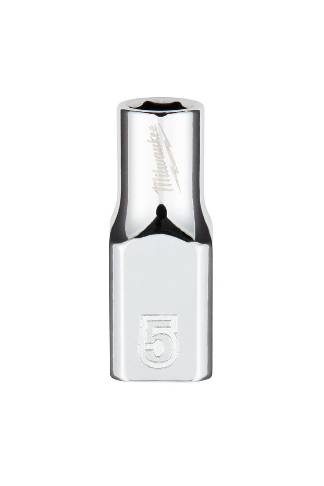MILWAUKEE Головка хромована метрична 1/4'', 5мм | 4932478312