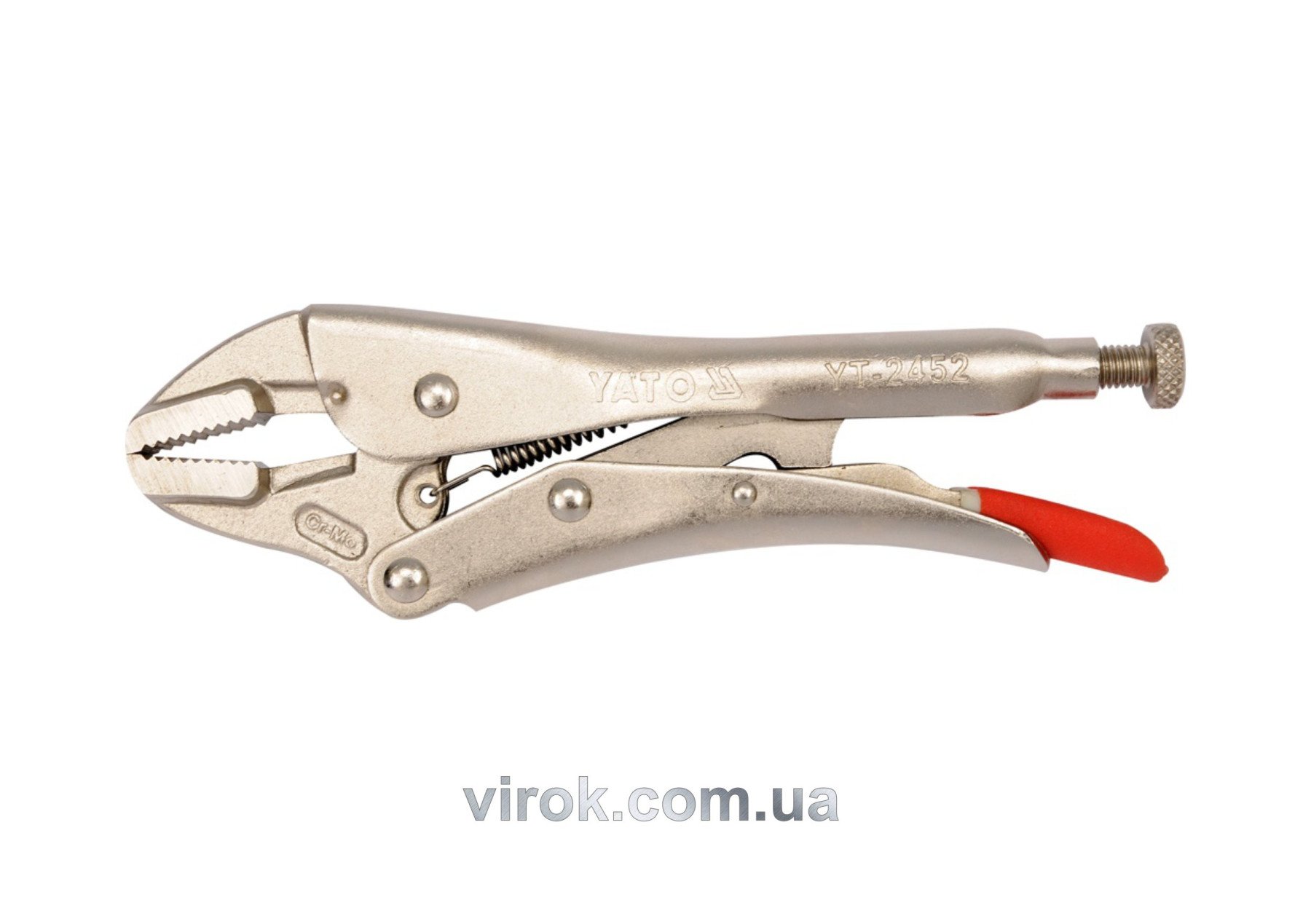 YATO Кліщі затискні YATO : Cr-Mo, L= 180 мм  | YT-2452