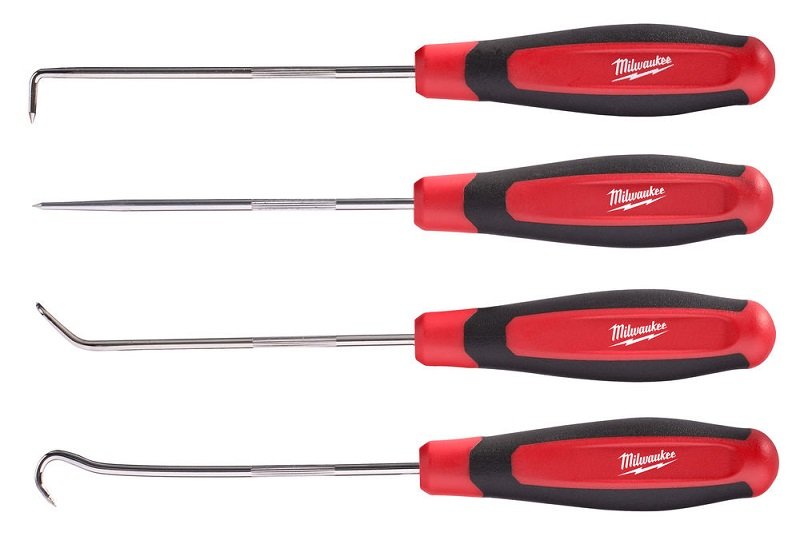 MILWAUKEE Набір гаків та шил для автомеханіка , (4шт) | 48229215