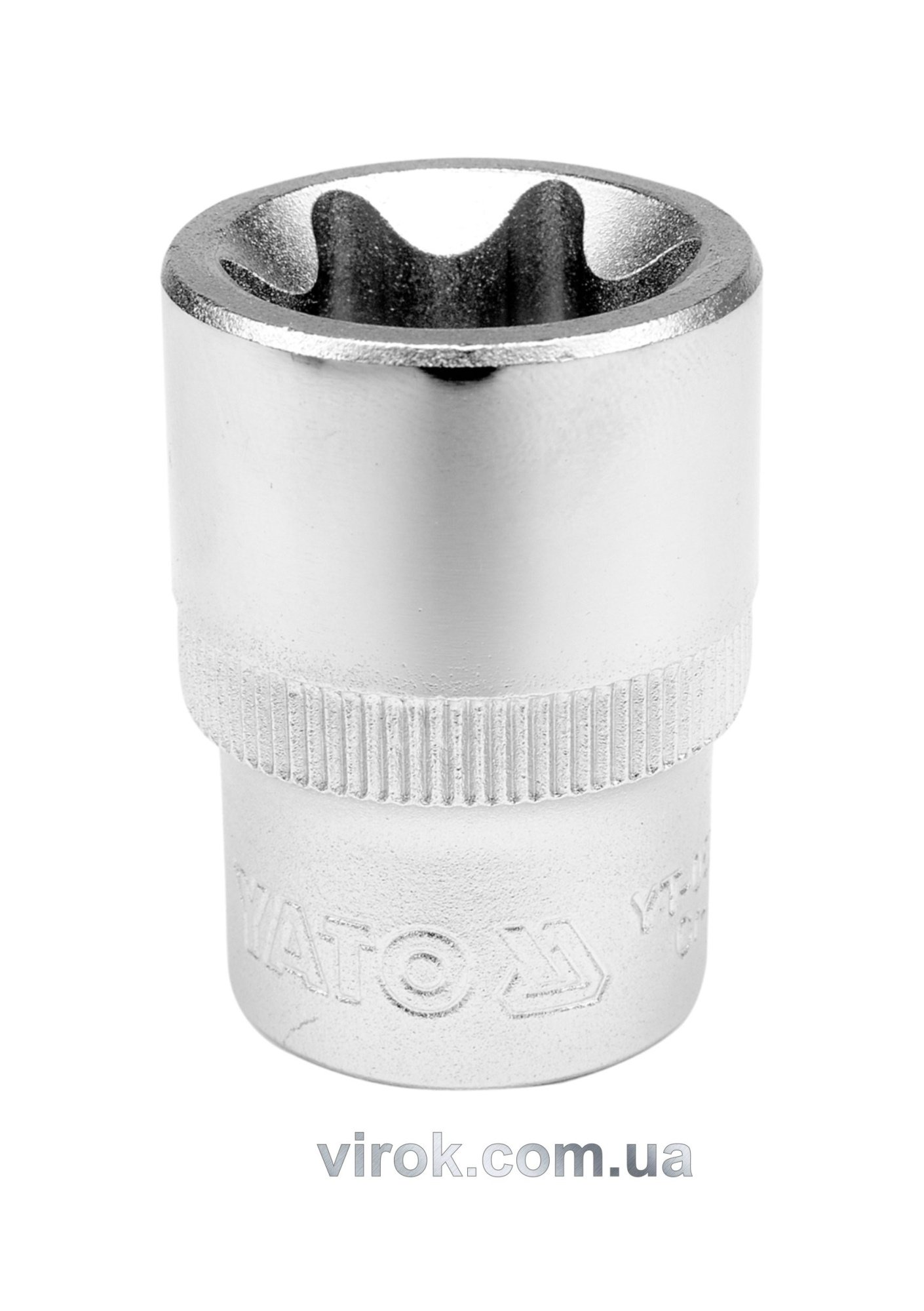YATO Головка торцева YATO : TORX E10, квадрат 1/2", L= 25 мм. CrV,  | YT-05220