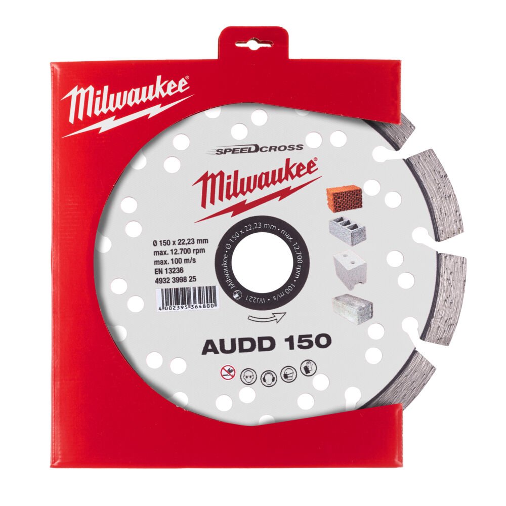 MILWAUKEE Алмазный диск AUDD 150 (1 шт) | 4932399825