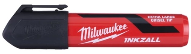 MILWAUKEE Маркер для будмайданчика InkZAll , великий (XL), чорний (блістер) | 4932471558
