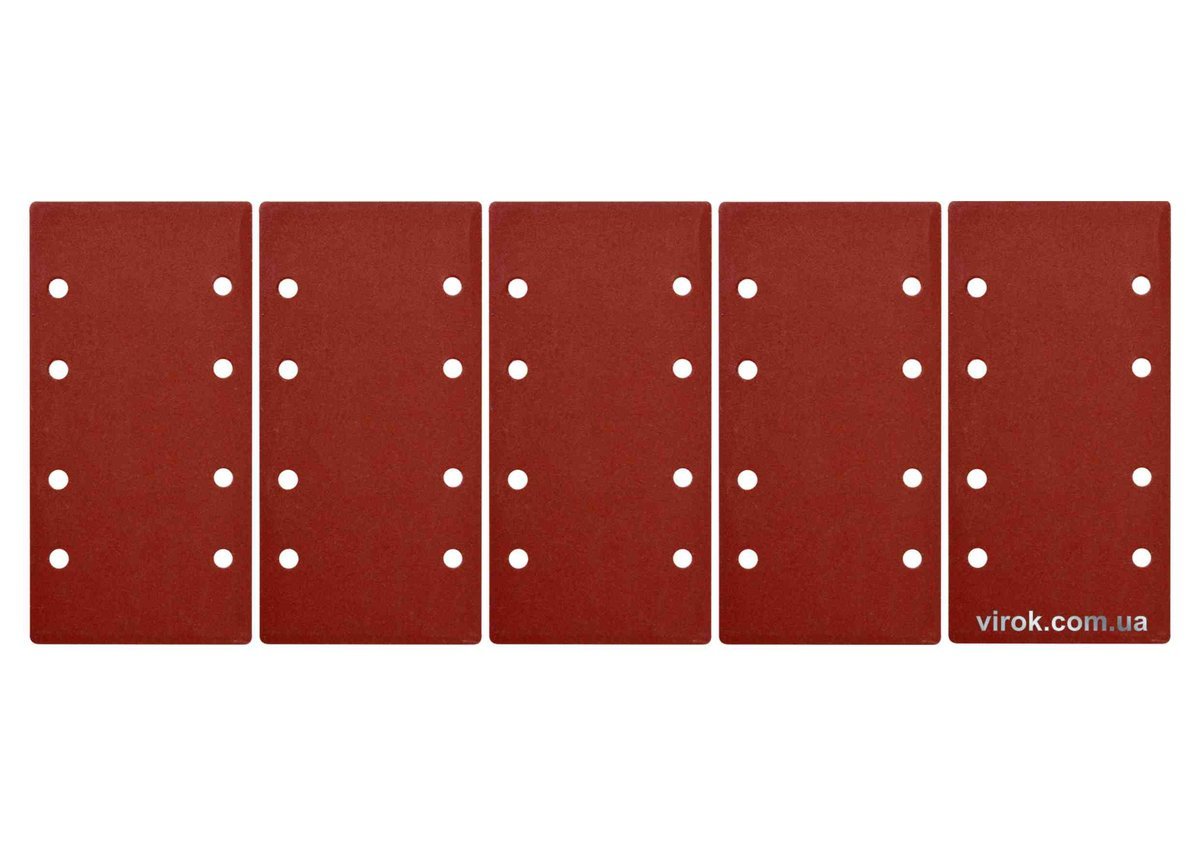 YATO Папір шліфувальний з липучкою YATO: 93 х 187 мм, Р40, до YT-82230, 5 шт  | YT-83800