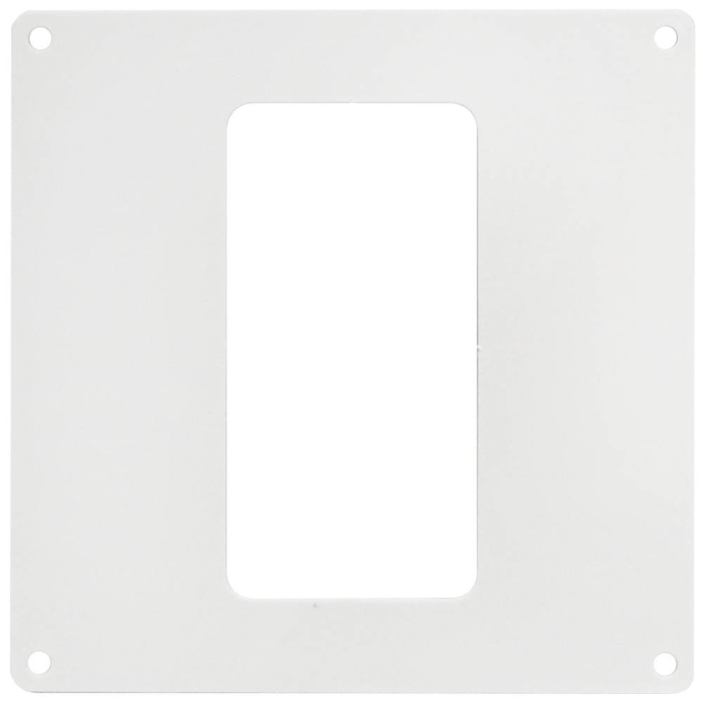 Пластина накладна 154х154 мм під канал 60х120 мм Air | 61-576-1