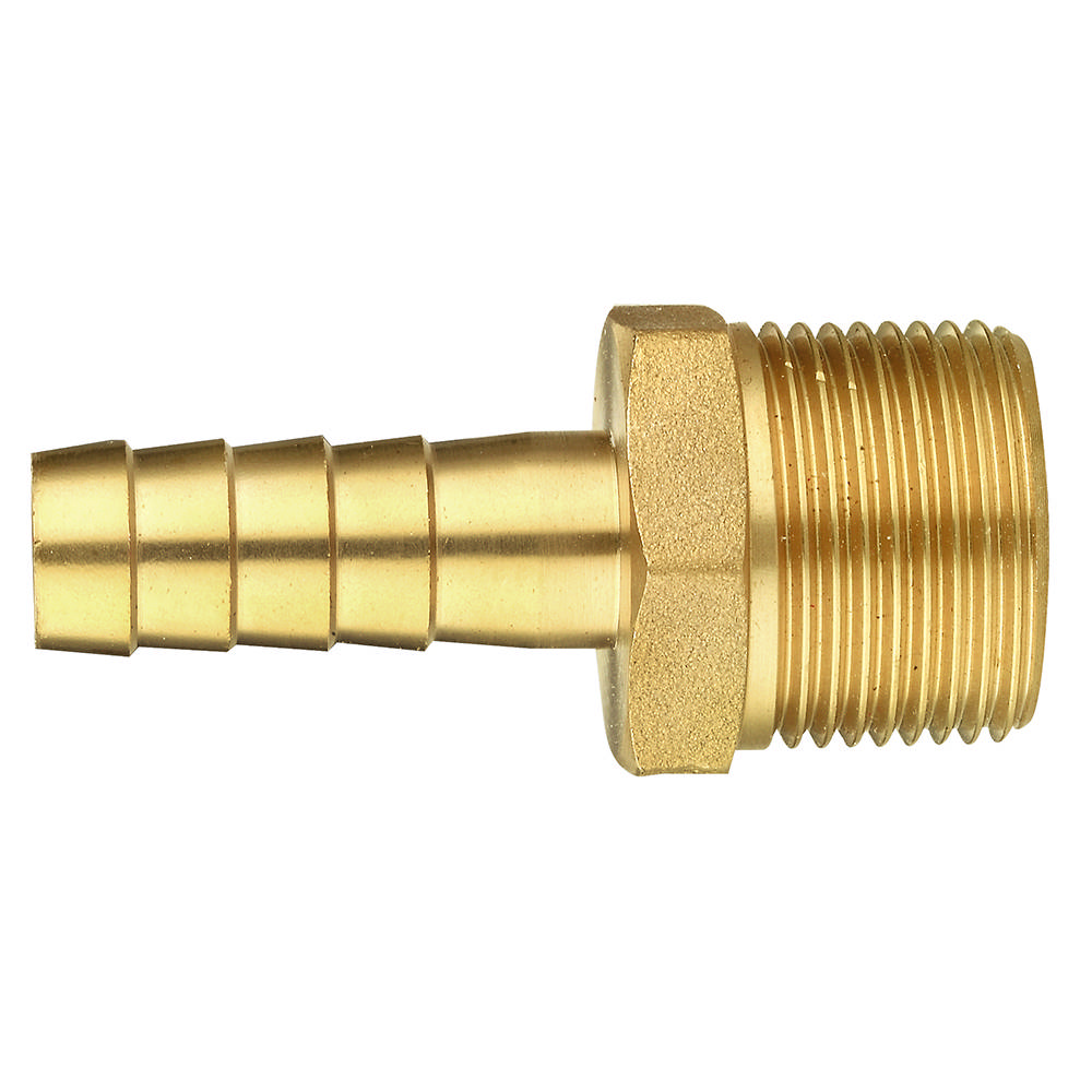 Штуцер латунний з зовнішньою різбою 1/2-10 мм Україна | 78-229