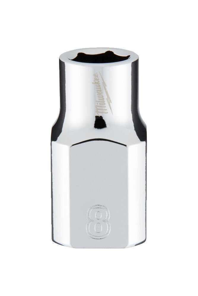 MILWAUKEE Головка хромована метрична 3/8'', 8мм | 4932478338
