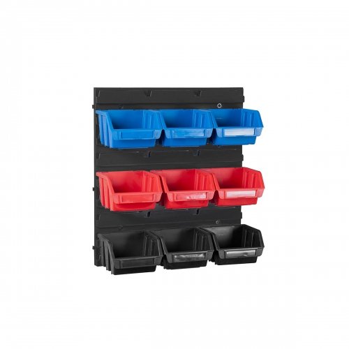 QBRICK SYSTEM Настенный органайзер с лотками 9 штук (345 x 385 x 90) | Z212379PG001