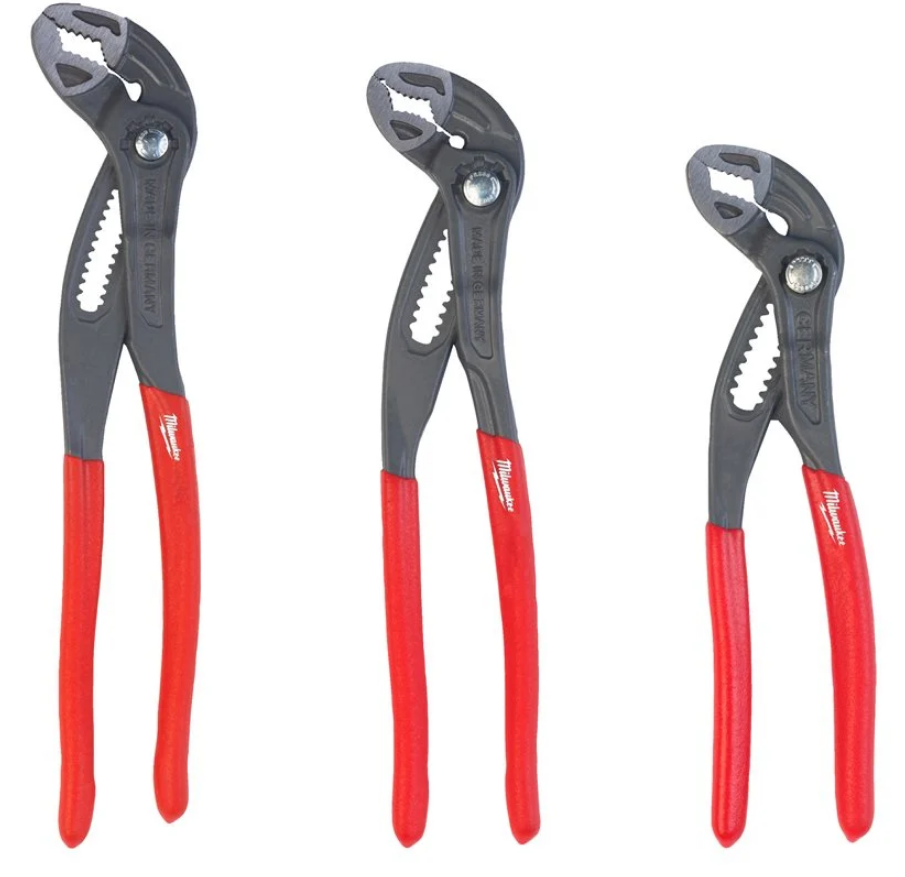 MILWAUKEE Набір ключів для водопровідних труб Hex-Jaw, (3шт.) | 4932498543