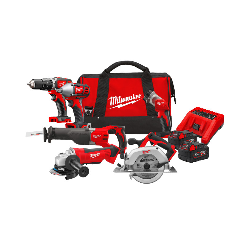 MILWAUKEE Набор инструментов M18 PP6B-502B 4933451038 | 4933451038