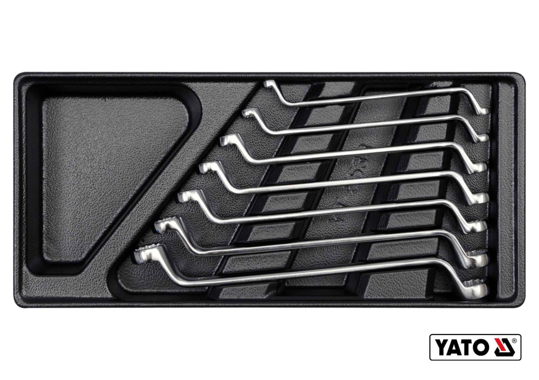 YATO Вклад до інструментальної шафи YATO: ключі накидні 7шт, 6х7, 8х9, 10х11, 12х13, 14х15, 16х17,18