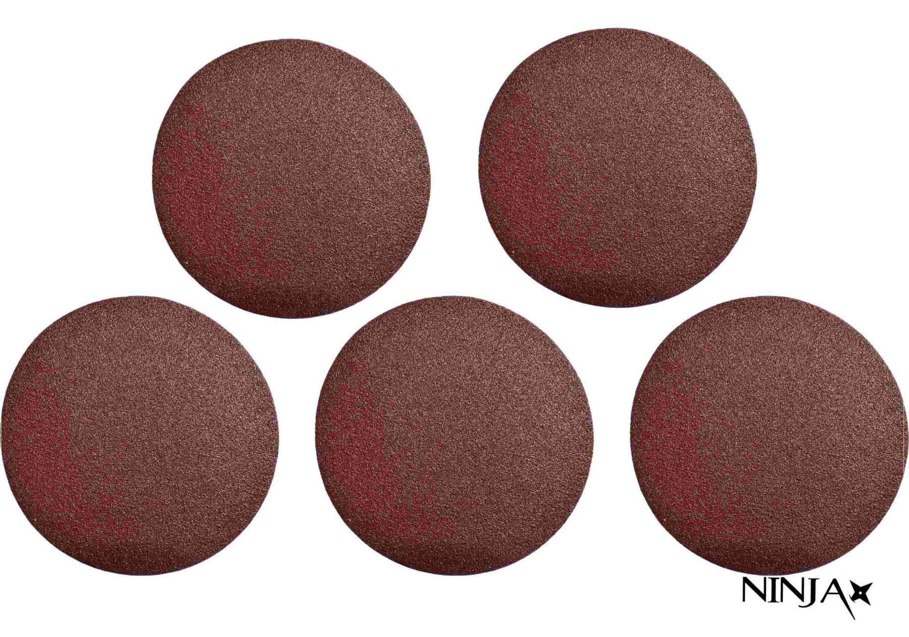 VIROK Круг шліфувальний самозачепний NINJA : Ø125 мм. Р36. універсальний Уп. 5 шт.  | 65V403