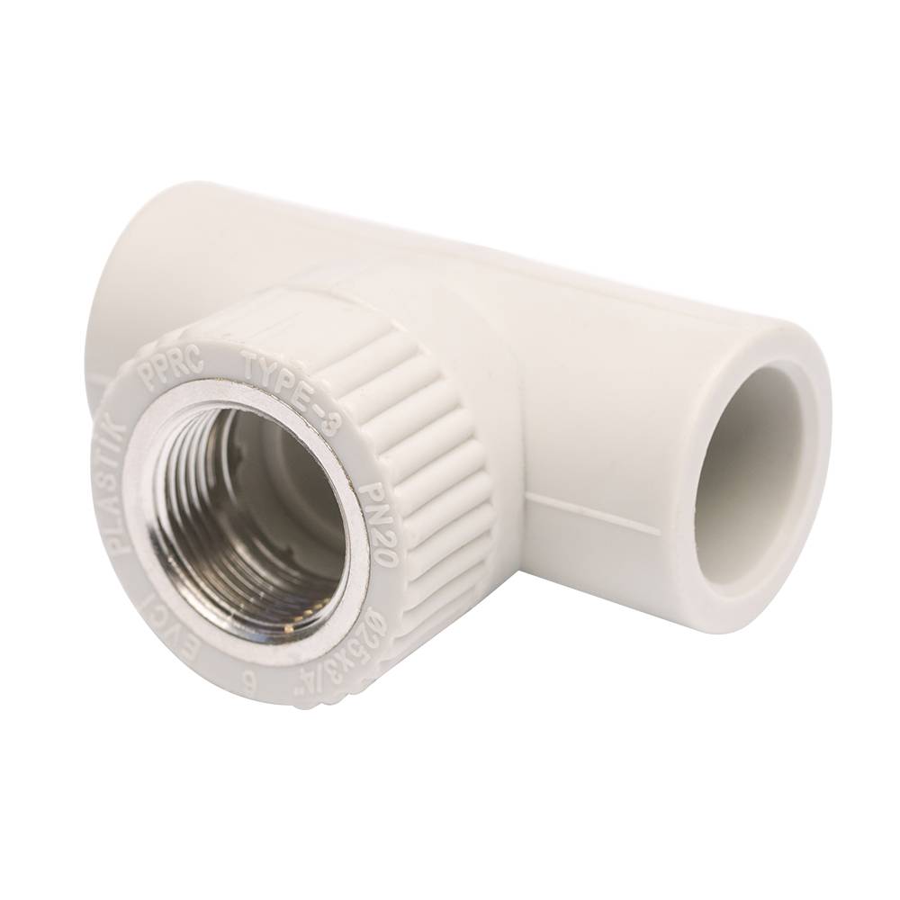 Трійник з внутрішньою різьбою PP-R 25х3/4х25 Україна | 77-341