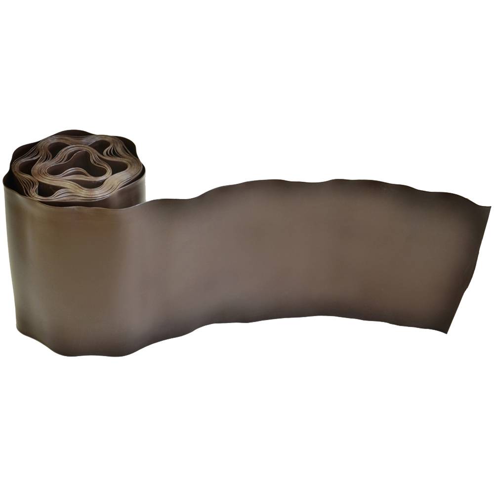 Бордюр газонний (коричневий) 20смх9м VERANO | 71-845