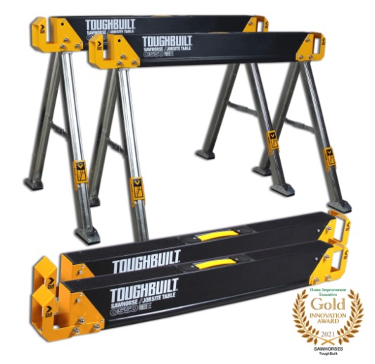 TOUGHBUILT Козлы рабочие складные (комплект 2 шт) TB-C550-2 | TB-C550-2