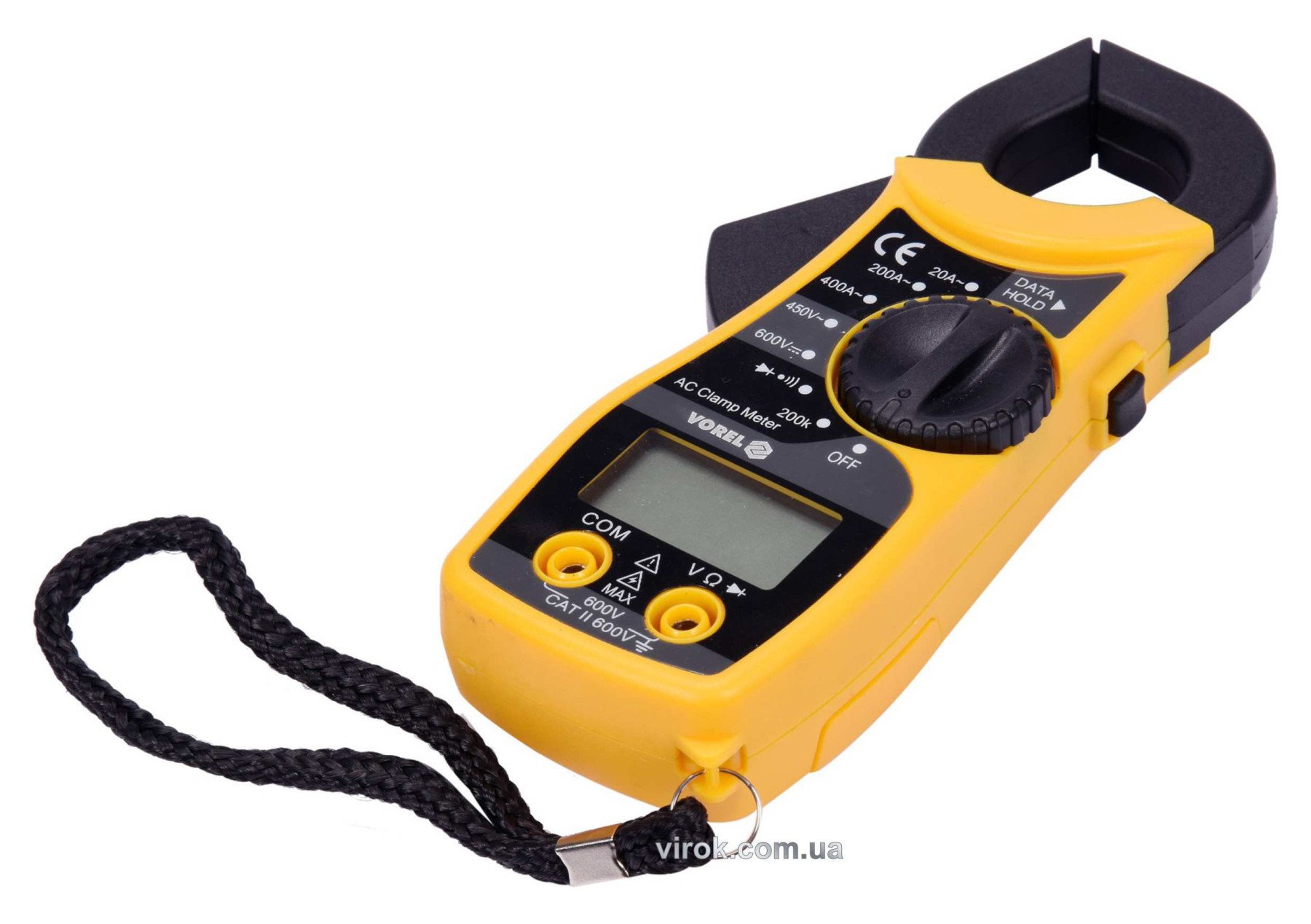 VOREL Мультиметр-кліщі для вимірювання електричних параметрів : цифрові з LCD-дисплеєм  | 81801
