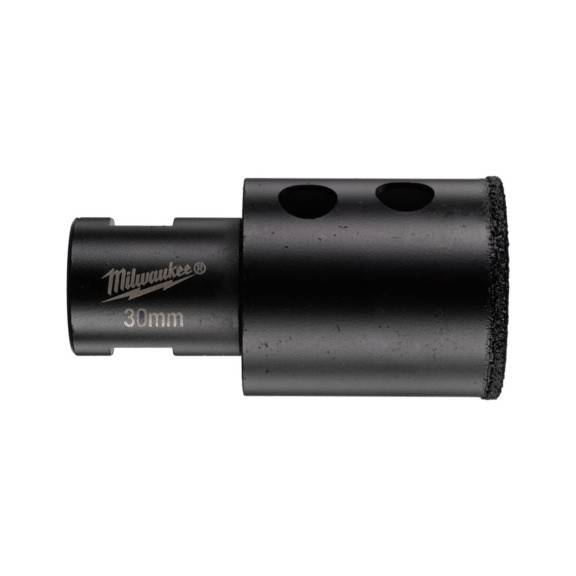 MILWAUKEE Коронка алмазна Diamond Max M14, діаметр 30мм (сухе свердління)