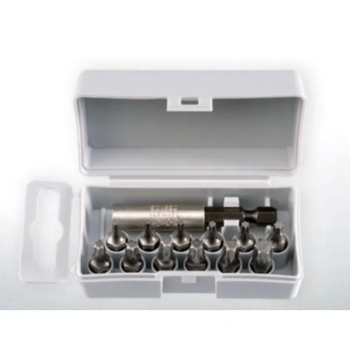 Набор бит FELO PROFI INDUSTRIAL TORX, пластиковый кейс, 13шт (02691016)