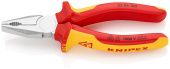 KNIPEX Плоскогубцы комбинированные 160 мм VDE 03 06 160 | 03 06 160