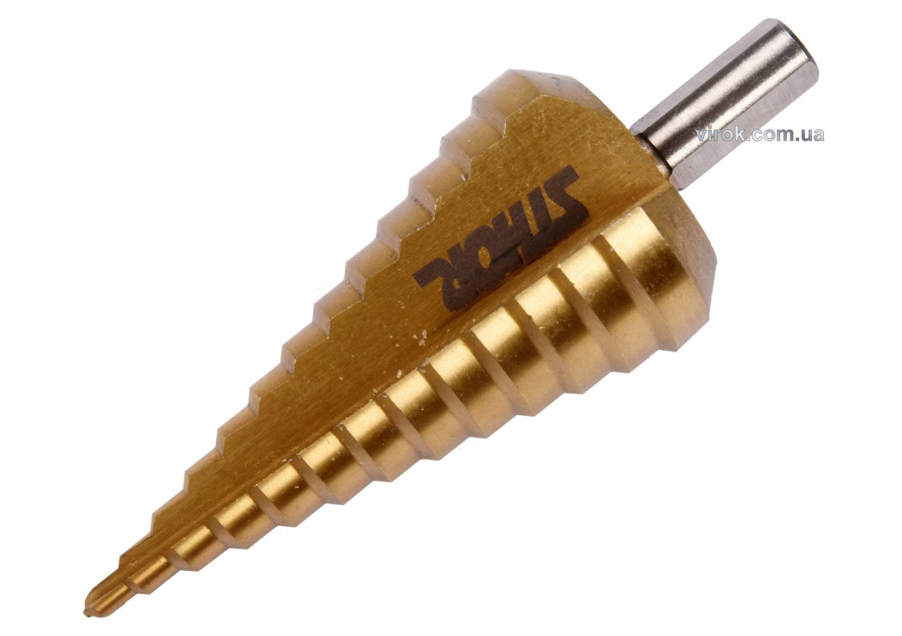 STHOR Свердло конічне ступінчасте титанове по металу : Ø= 4-39 мм HSS 4241,  | 22613