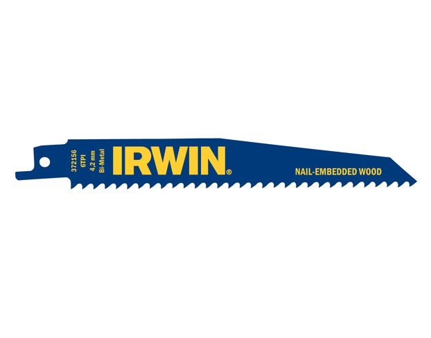 IRWIN Полотно биметаллическое для сабельных пил 956R, 9"/225мм, 2шт., | 10506430