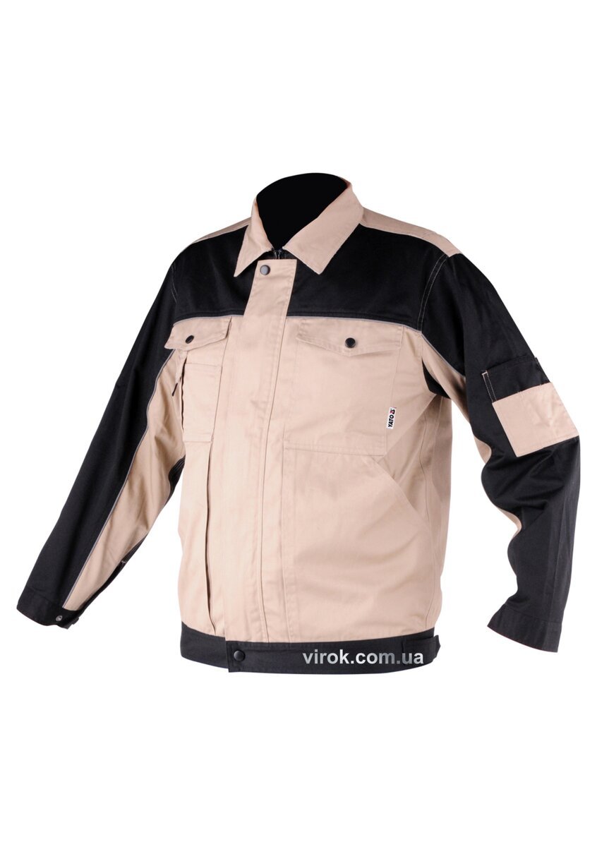 YATO Куртка робоча DOHAR, розм. M; 65%- поліестер, 35%- бавовна (DW) | YT-80436