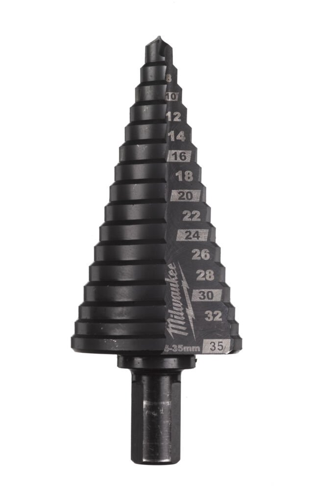 MILWAUKEE Свердло cтупінчасте Step Drill Co, Ø6-35мм | 48899395